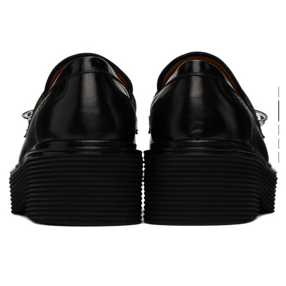 MARNI BLACK PIERCING LOAFERS IN SIZE 37.5 - Picture 13 of 13